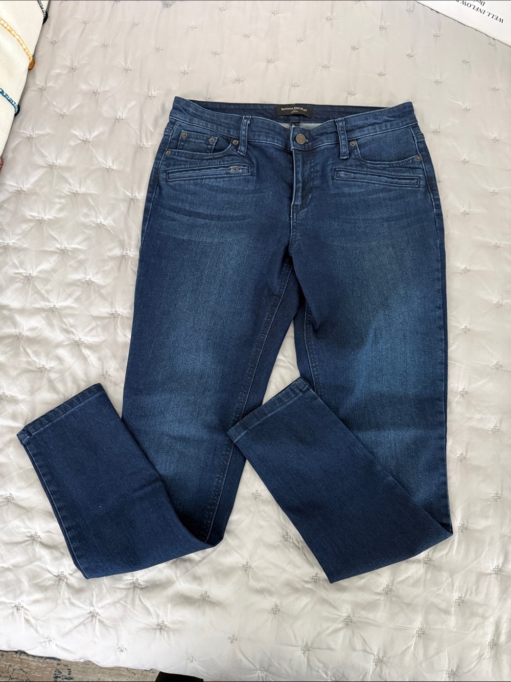 Banana Republic Women Skinny Jeans - Dark Blue